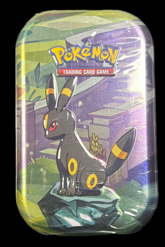 Prismatic evolutions mini tins - art may vary
